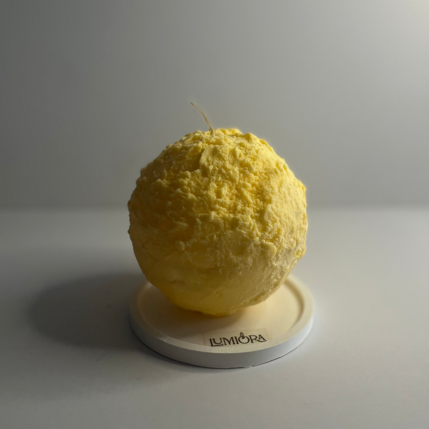 Snow Ball Candle ❄ Spiral Yanan Benzersiz Mum
